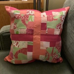 ‘Pillow Talk’ custom decorative pillow